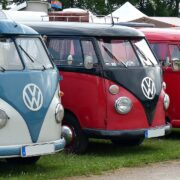 Concentración de furgonetas volkswagen