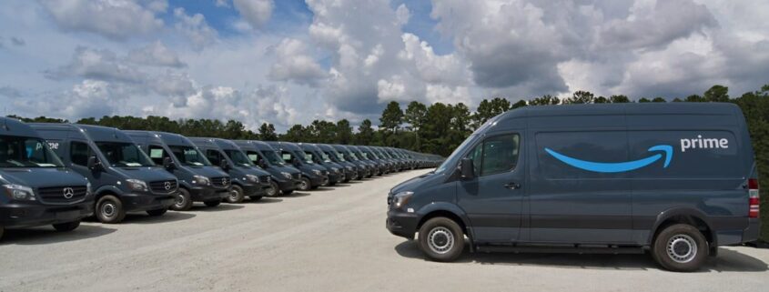 Amazon compra 100.000 furgonetas electricas