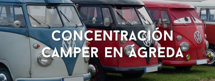 Concentracion de furgonetas camper en agreda