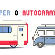 Furgoneta camper o autocaravana